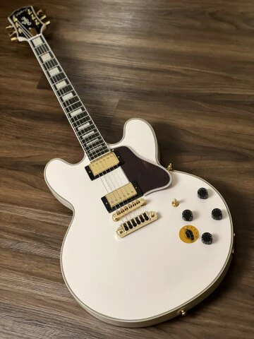 Epiphone B.B. King Lucille (Incl. EpiLite Case) In Bone White - Image 3