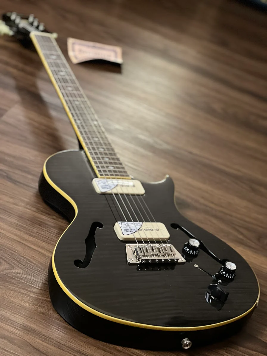 Epiphone Blueshawk Deluxe in Midnight Ebony - Image 3