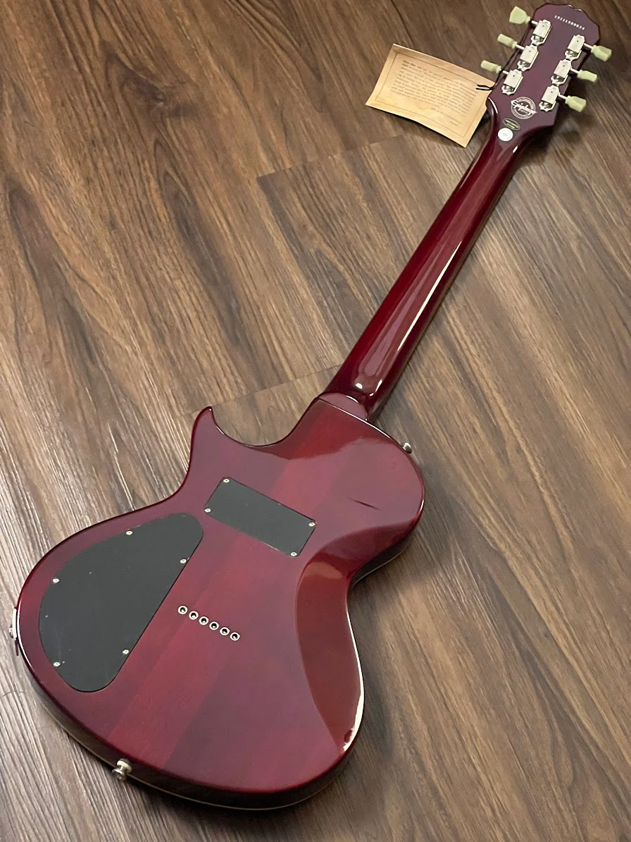 Epiphone Blueshawk Deluxe in Wine Red - Image 6