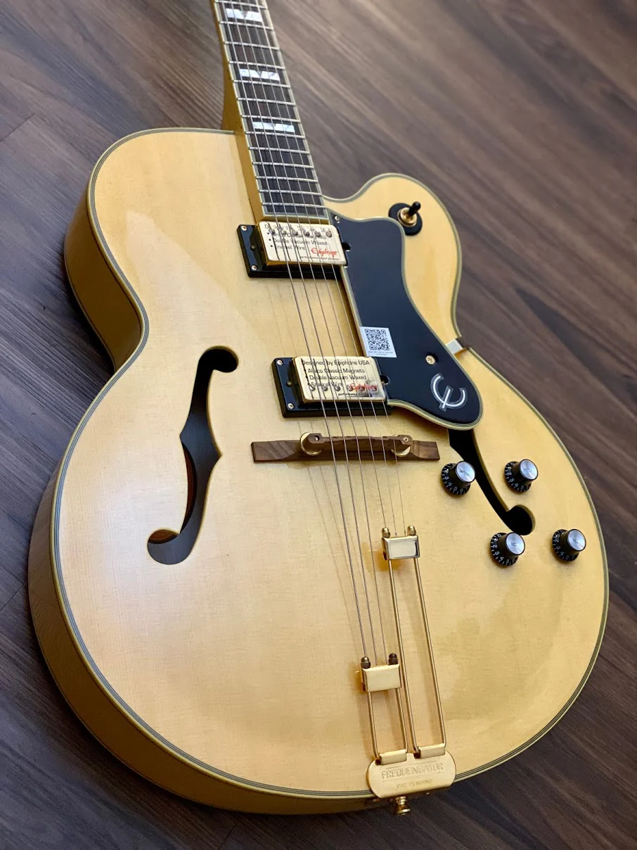 Epiphone Broadway - Vintage Natural - Image 3