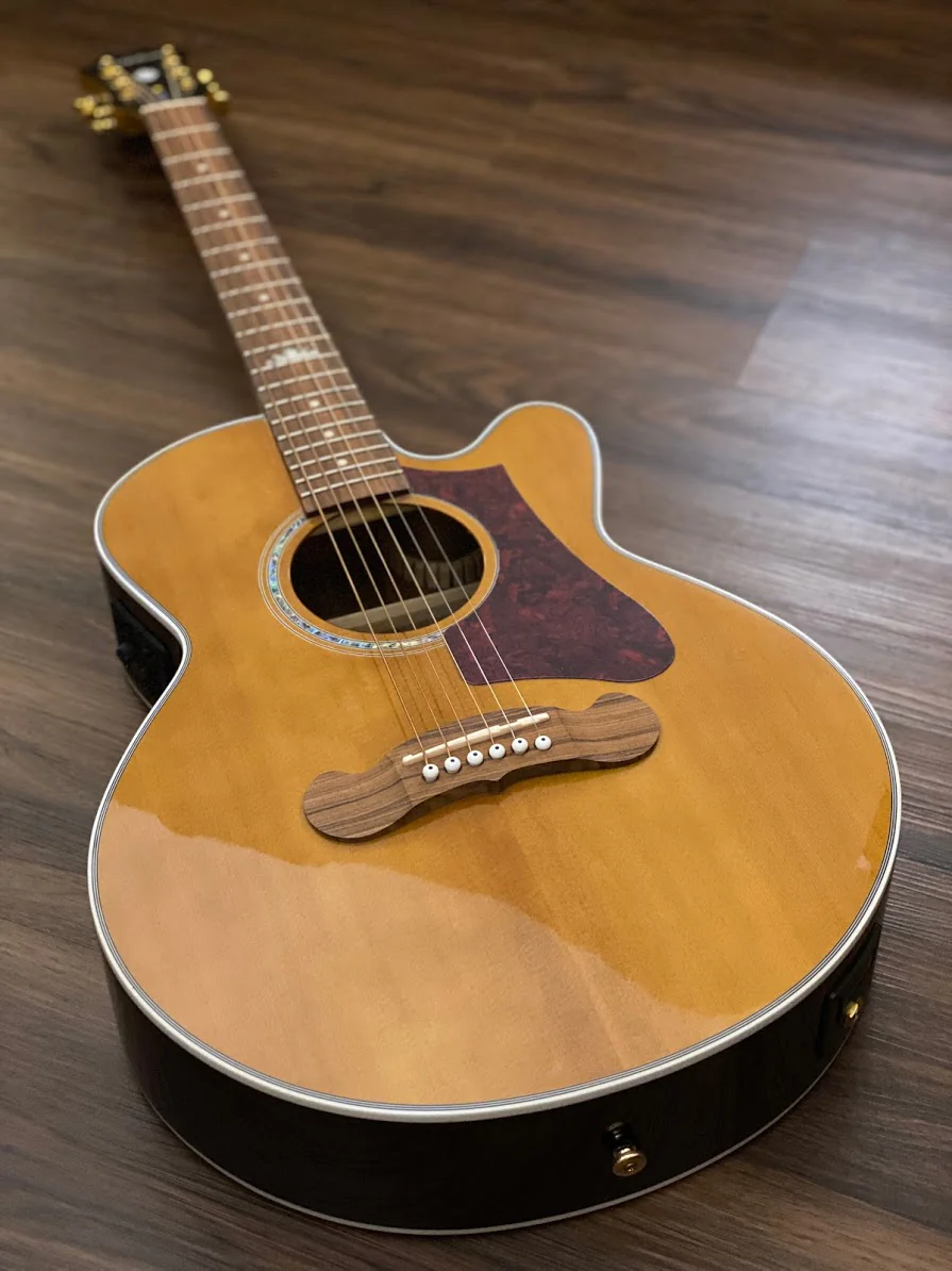 Epiphone EJ-200 Coupe - Vintage Natural - Image 3