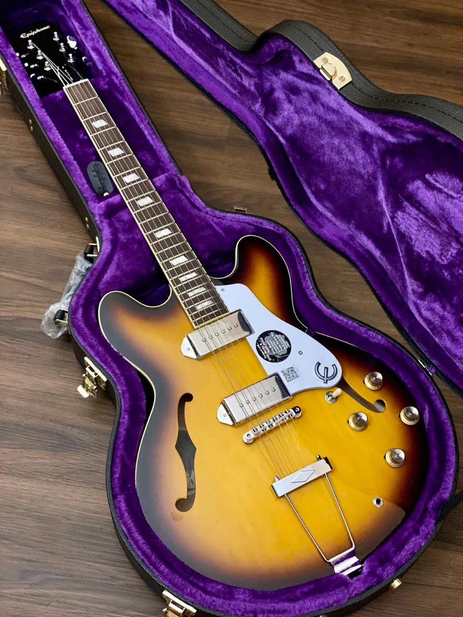 Epiphone Elitist 1965 Casino Outfit in Vintage Sunburst (made in Japan)