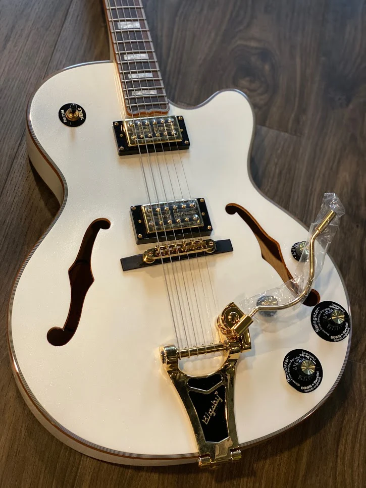 Epiphone Emperor Swingster - White Royale - Image 2