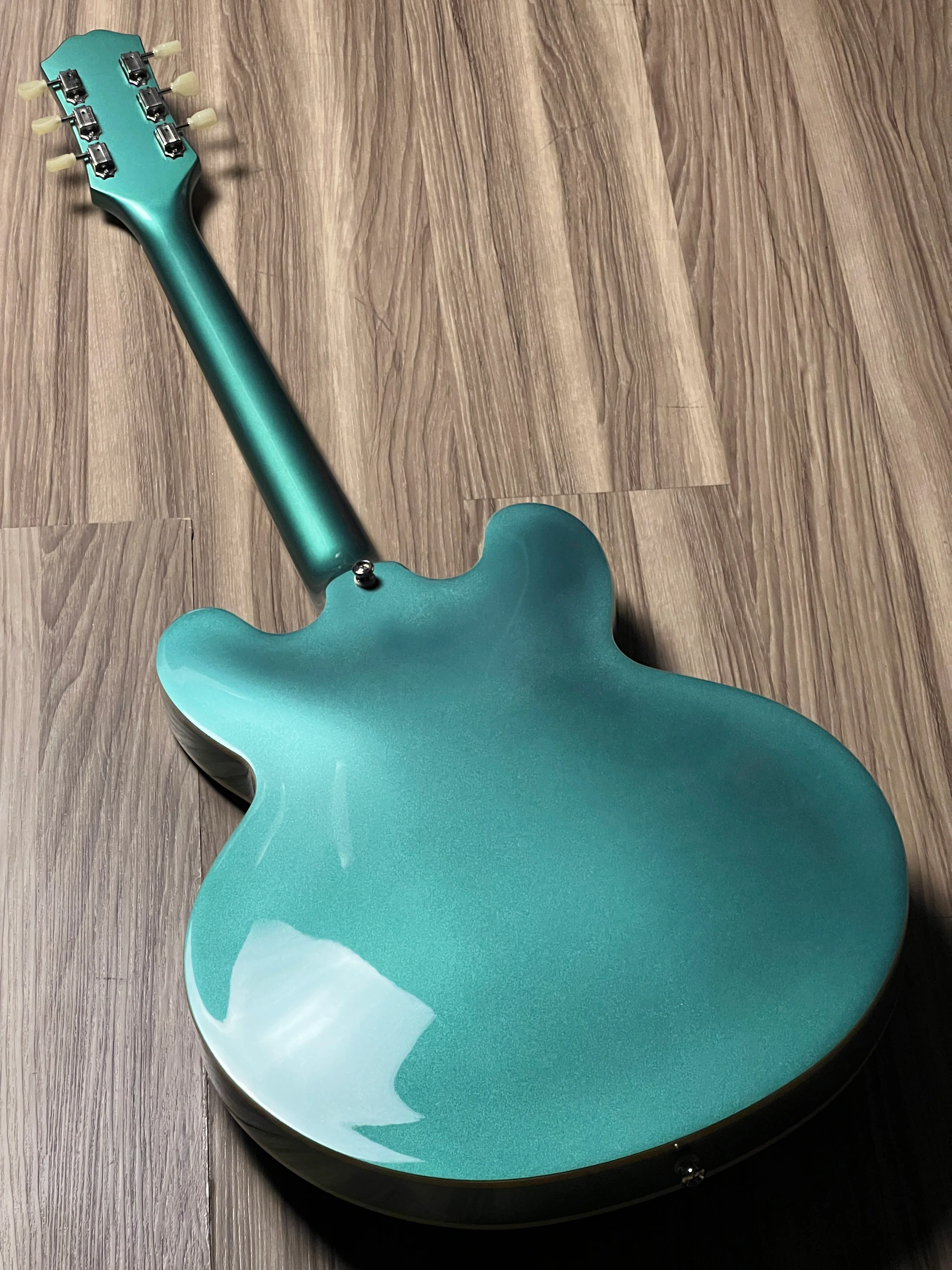 Epiphone ES-335 Traditional Pro in Inverness Green - Image 5