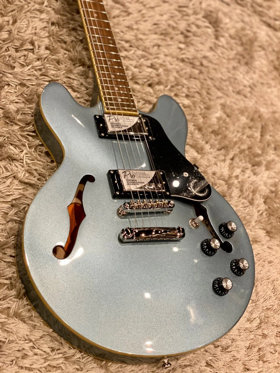 Epiphone ES-339 PRO - Pelham Blue - Image 2