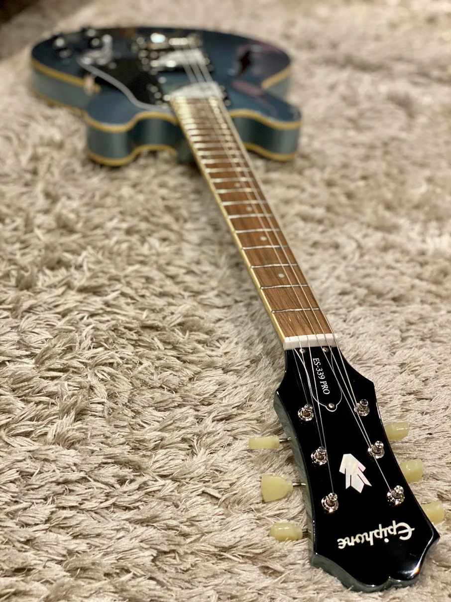 Epiphone ES-339 PRO - Pelham Blue - Image 5