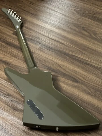 Epiphone Explorer Electric Guitar In Olive Drab Green - Image 3
