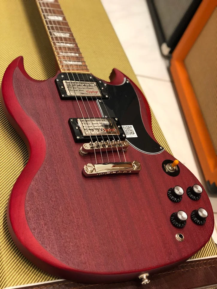 Epiphone Faded G-400 - Worn Cherry - Image 2