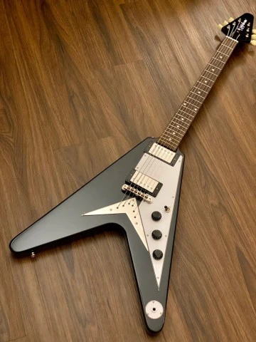 Epiphone Flying V - Ebony - Image 5