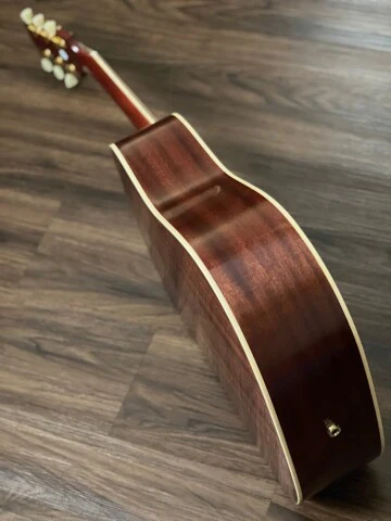 Epiphone Hummingbird Full Solid Acoustic Electric in Aged Cherry Sunburst Gloss - Image 3