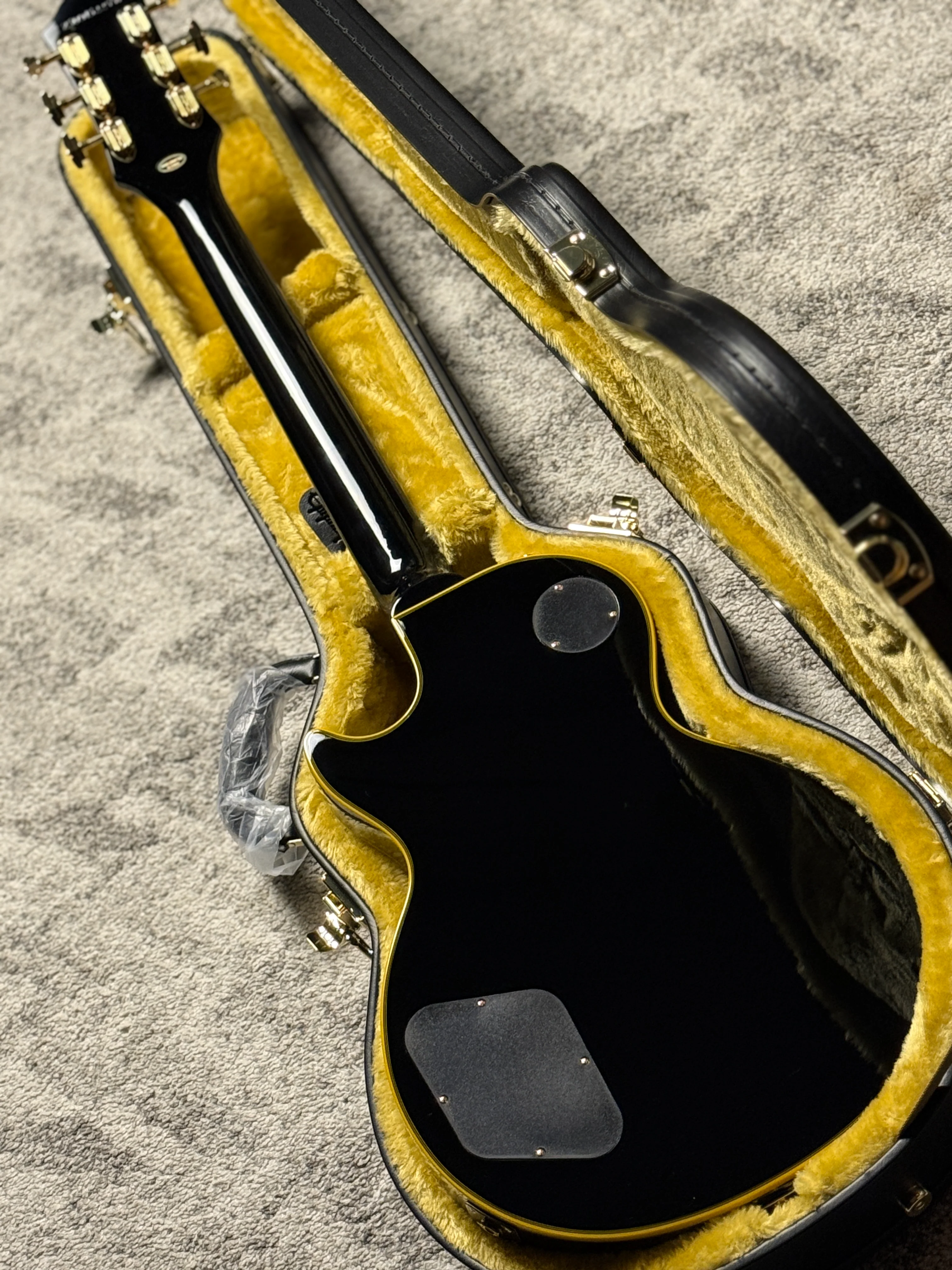 Epiphone Joe Bonamassa '59 Les Paul Custom Electric Guitar in Antique Ebony - Image 5