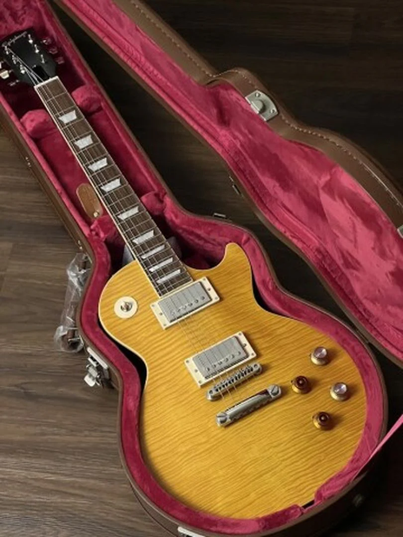Epiphone Kirk Hammett "Greeny" 1959 Les Paul Standard in Greeny Burst Incl. HardCase