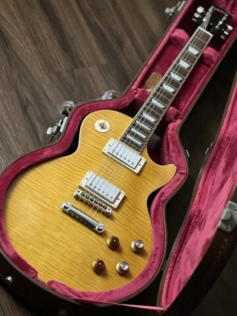 Epiphone Kirk Hammett "Greeny" 1959 Les Paul Standard in Greeny Burst Incl. HardCase - Image 2