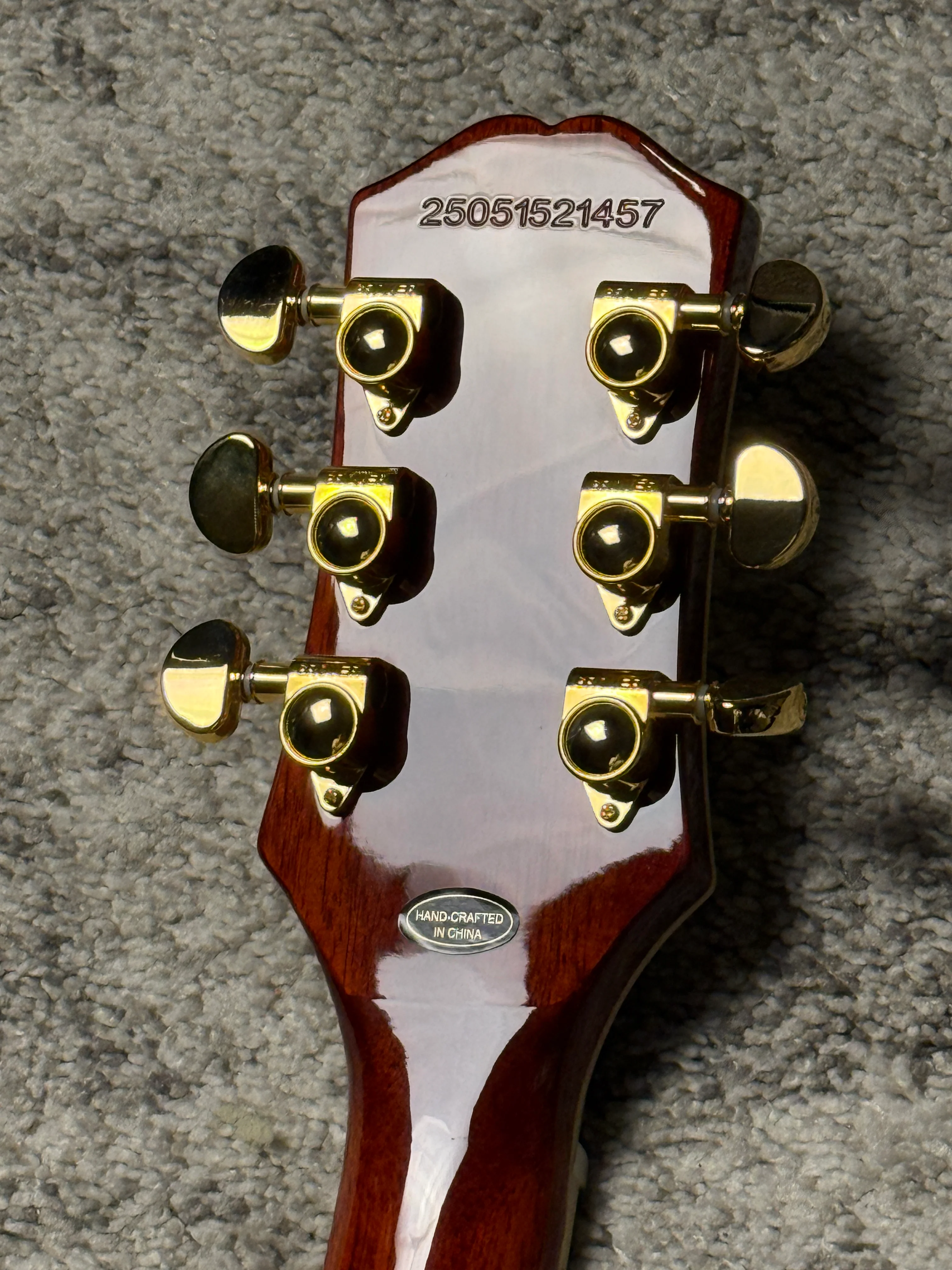 Epiphone Les Paul Custom Figured in Heritage Cherry Sunburst - Image 7