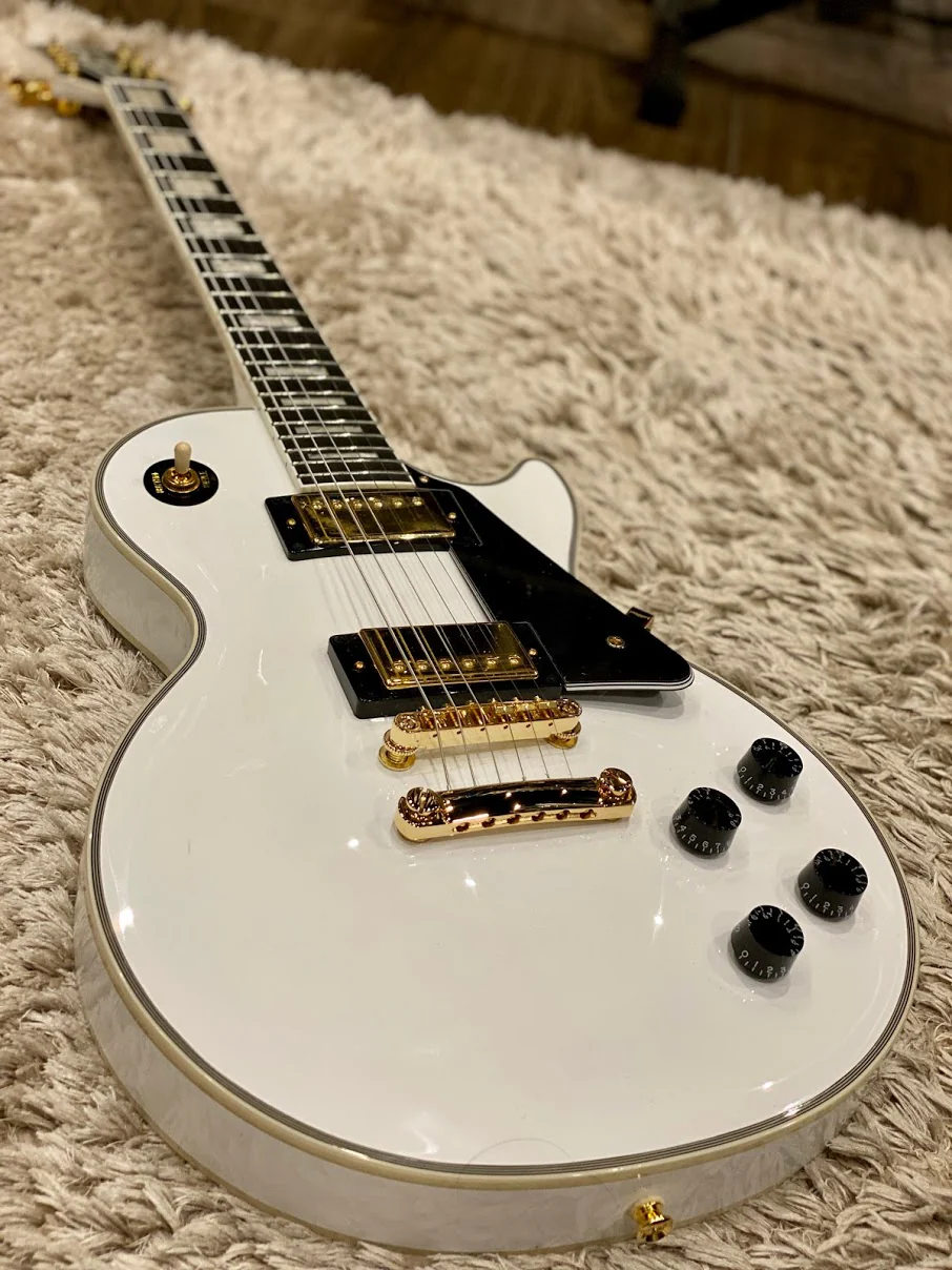 Epiphone Les Paul Custom Inspired by Gibson - Alpine White