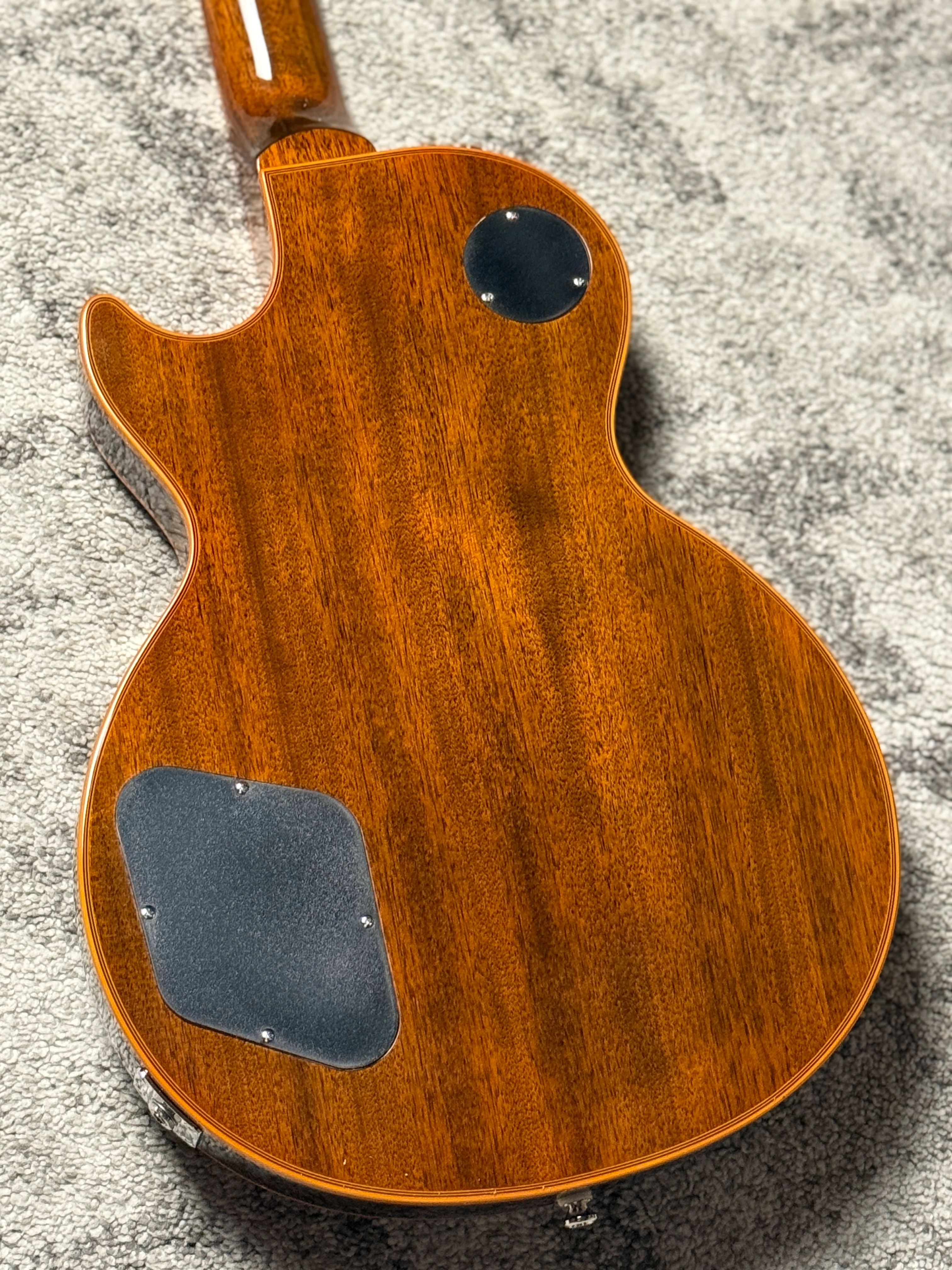 Epiphone Les Paul Custom Widow in Orange Burst - Image 6