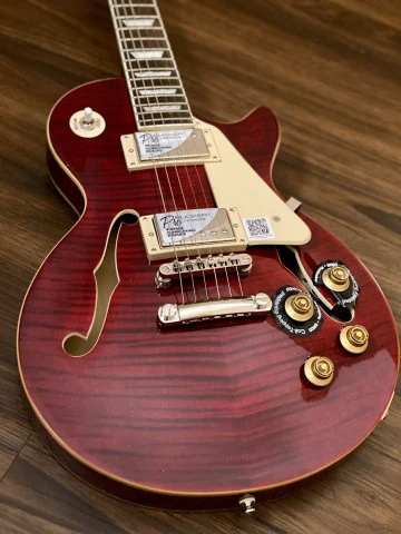 Epiphone Les Paul ES PRO in Wine Red - Image 3