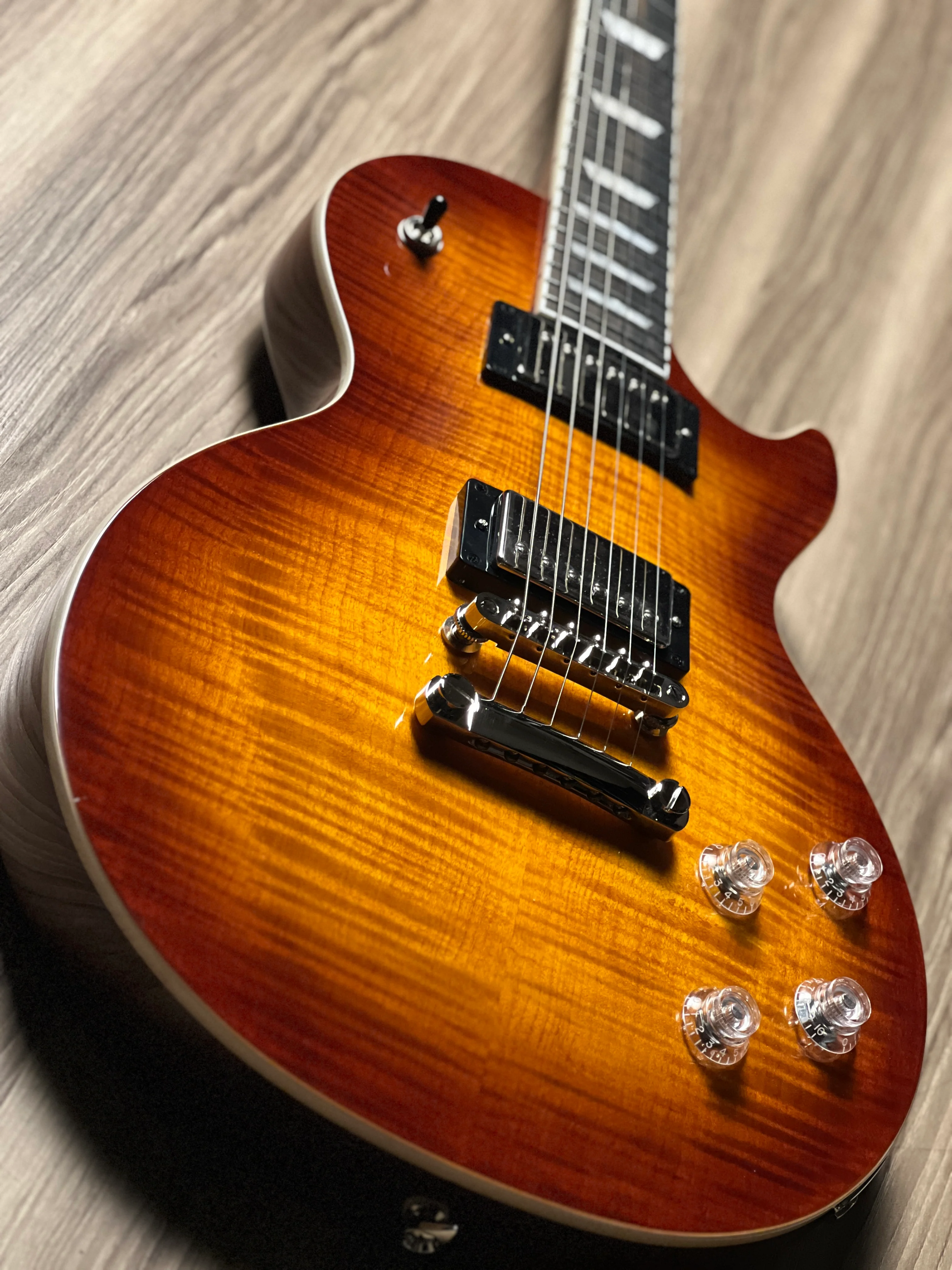 Epiphone Les Paul Modern Figured in Mojave Burst - Image 4