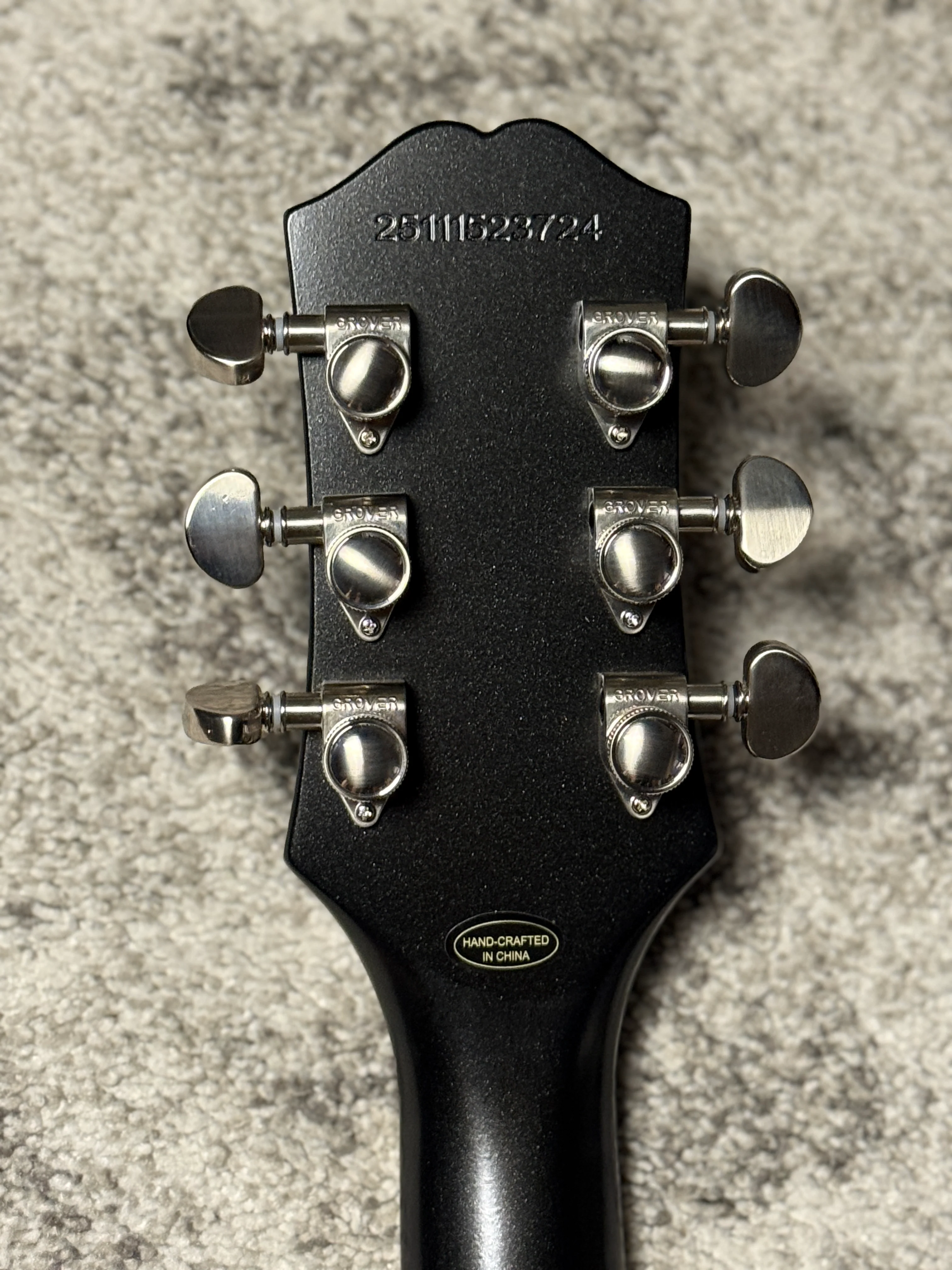 Epiphone Les Paul Prophecy in Aged Jet Black Metallic - Image 7