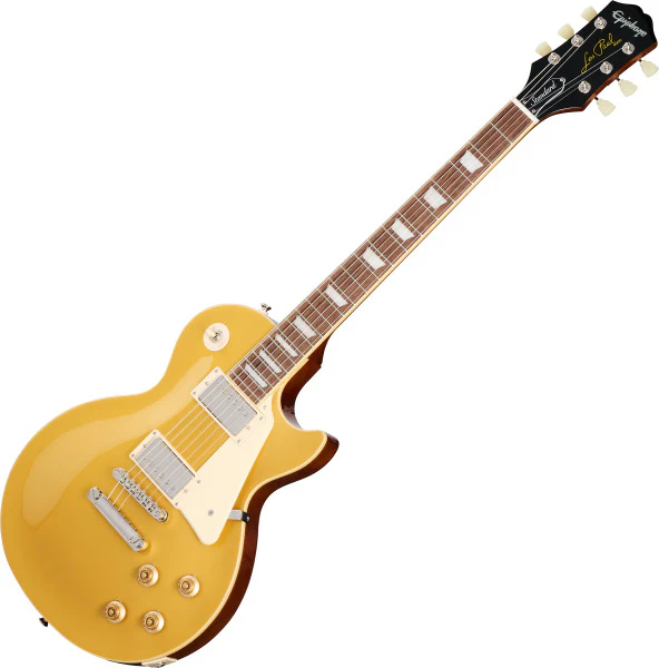 Epiphone Les Paul Standard '50s Electric Guitar in Goldtop - Image 7
