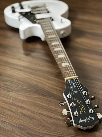 Epiphone Les Paul Studio - Alpine White - Image 5