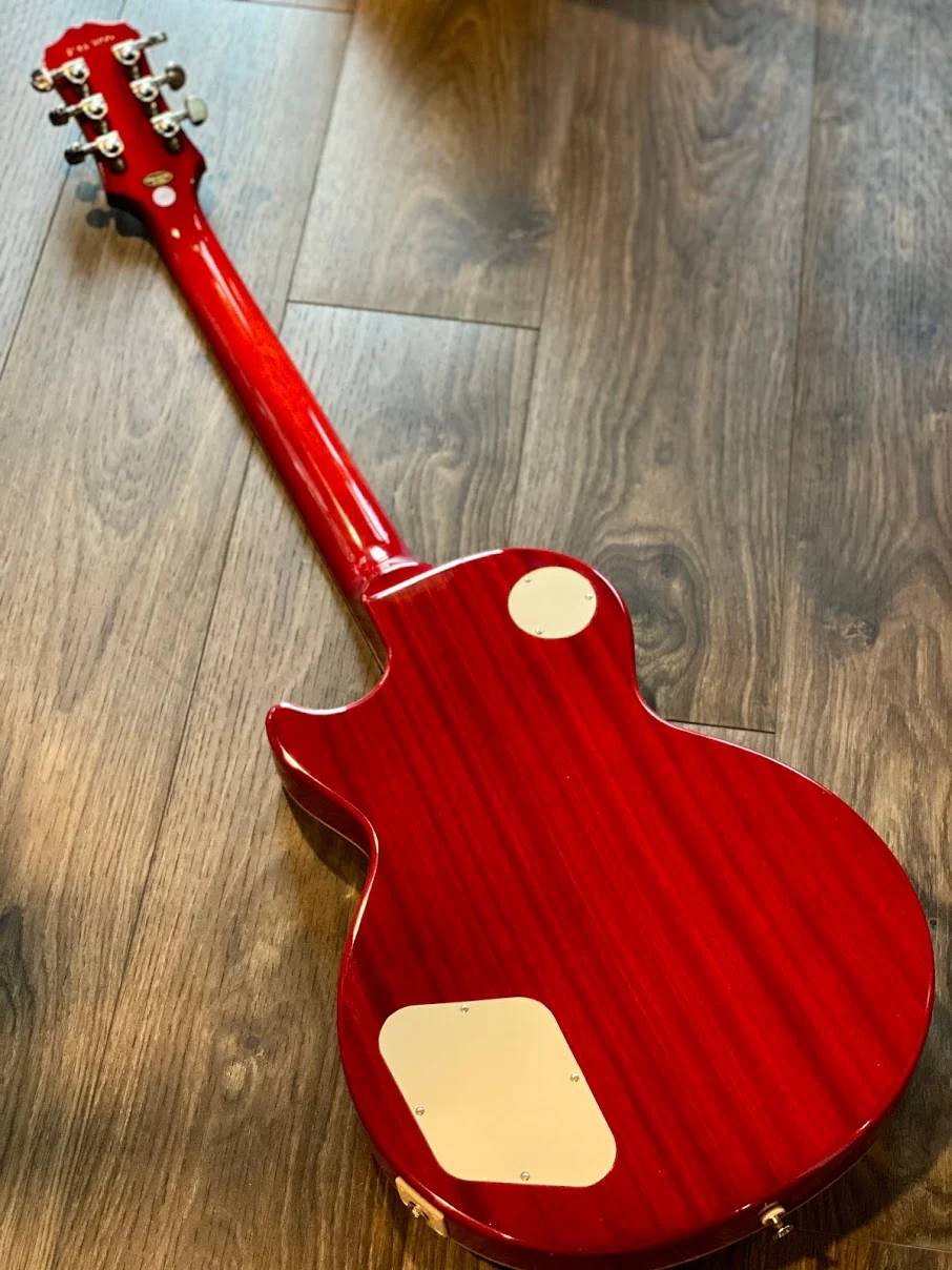 Epiphone Les Paul Tribute Plus 60s Outfit in Faded Cherry Sunburst - Image 7