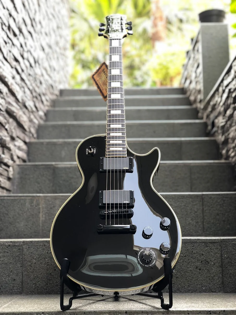 Epiphone Matt Heafy Les Paul Custom - Ebony - Image 2