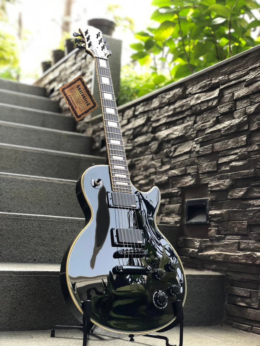Epiphone Matt Heafy Les Paul Custom - Ebony - Image 3