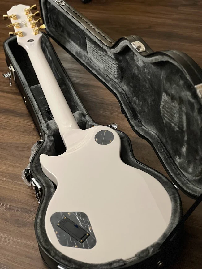 Epiphone Matt Heafy Les Paul Custom Origins 7-String in Bone White (Incl. Hard Case) - Image 3