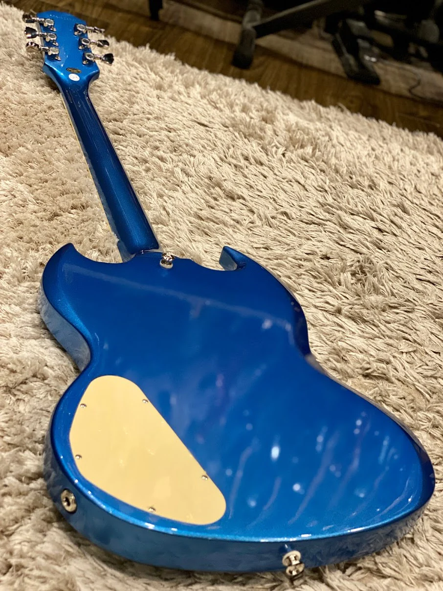 Epiphone SG Muse in Radio Blue Metallic - Image 3