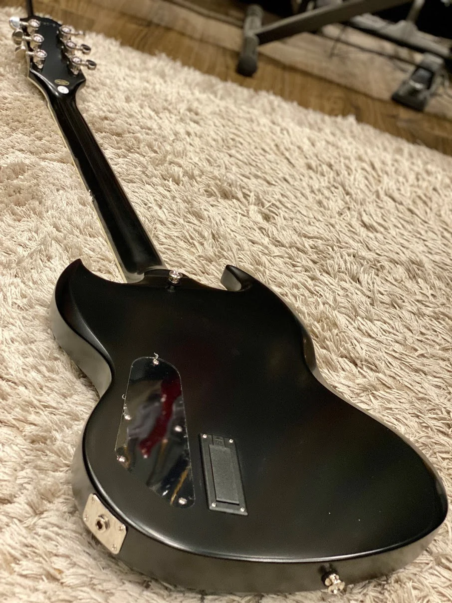 Epiphone SG Prophecy in Blue Tiger Aged Gloss - Image 3