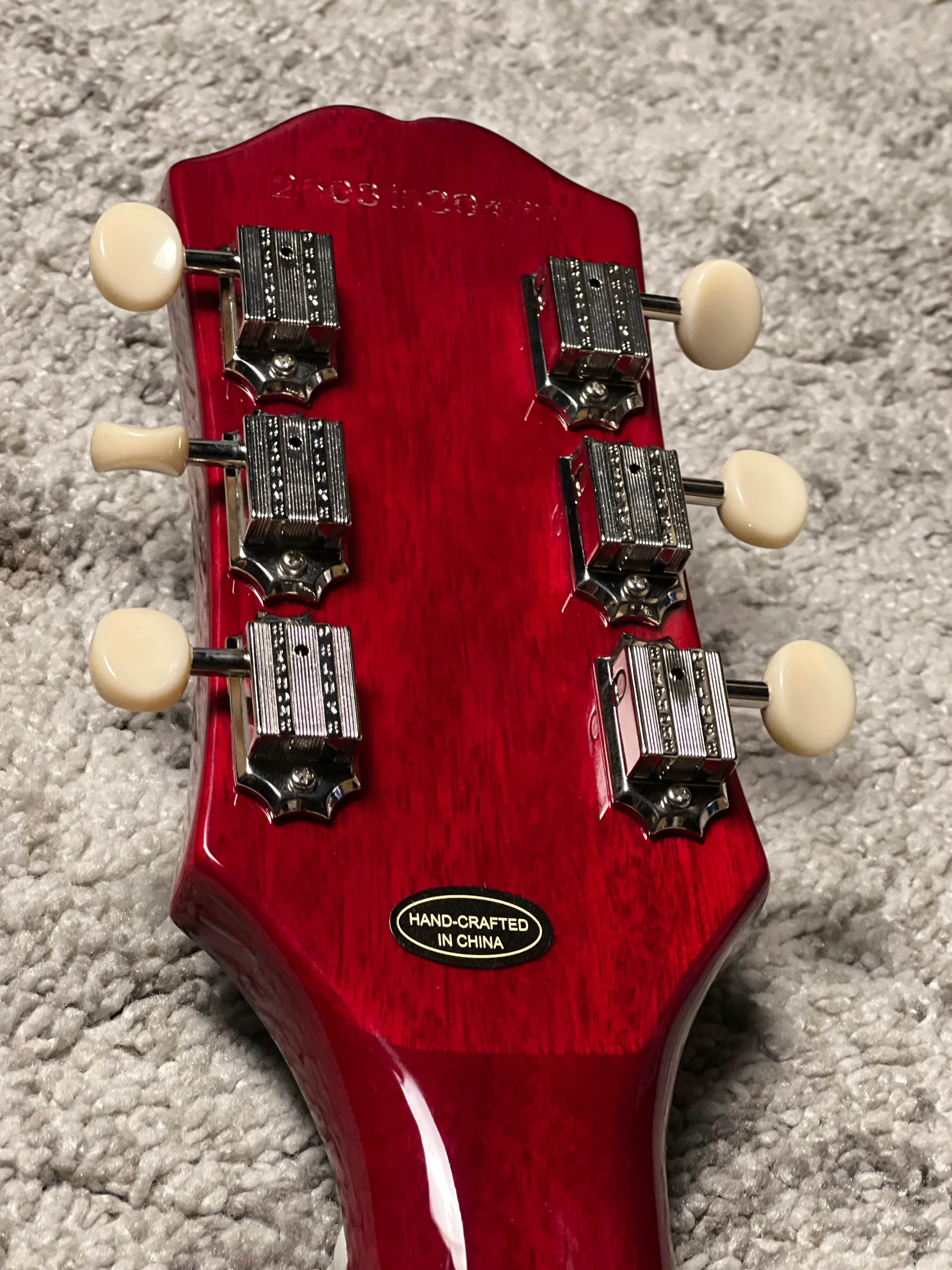Epiphone SG Special P-90 in Cherry Red - Image 7