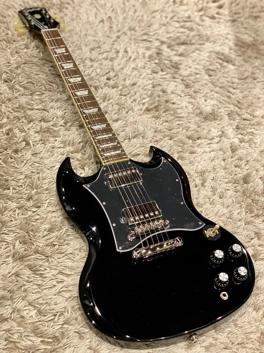 Epiphone SG Standard - Ebony (2026 Version) with Rosewood FB - Image 10