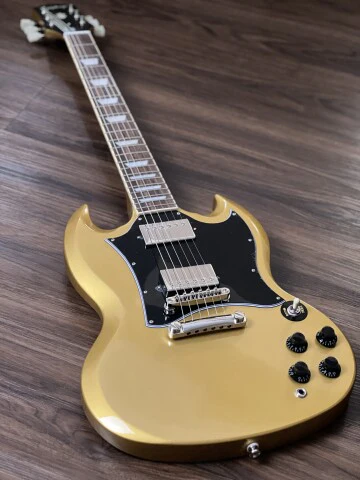 Epiphone SG Traditional Pro Metallic Gold - Image 3