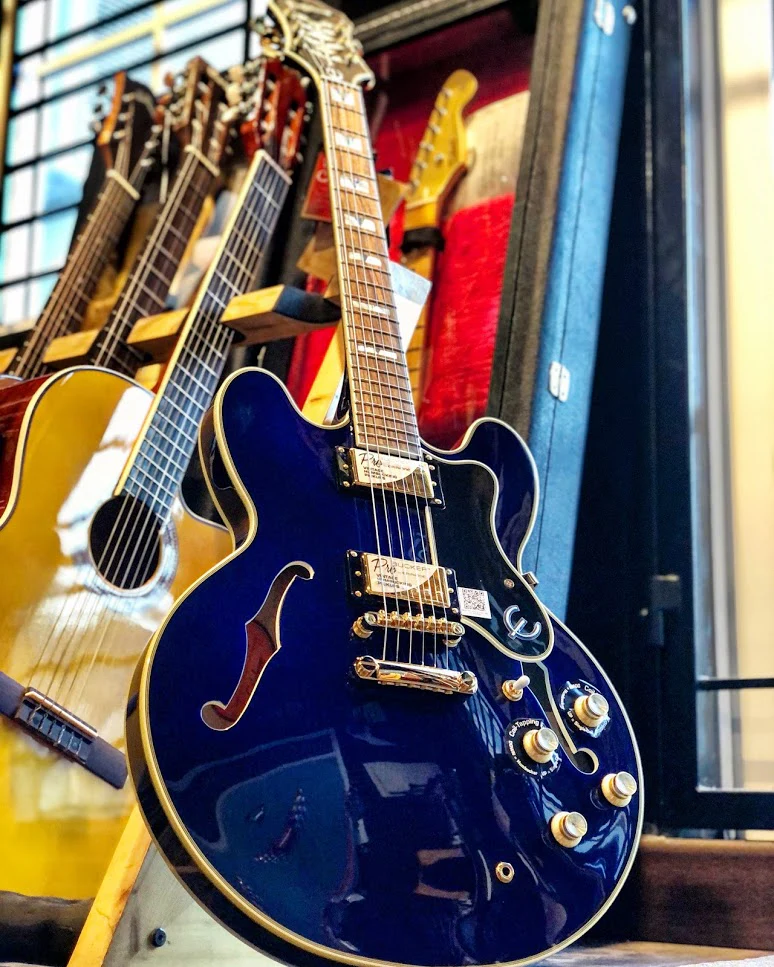 Epiphone Sheraton-II PRO - Midnight Sapphire - Image 2