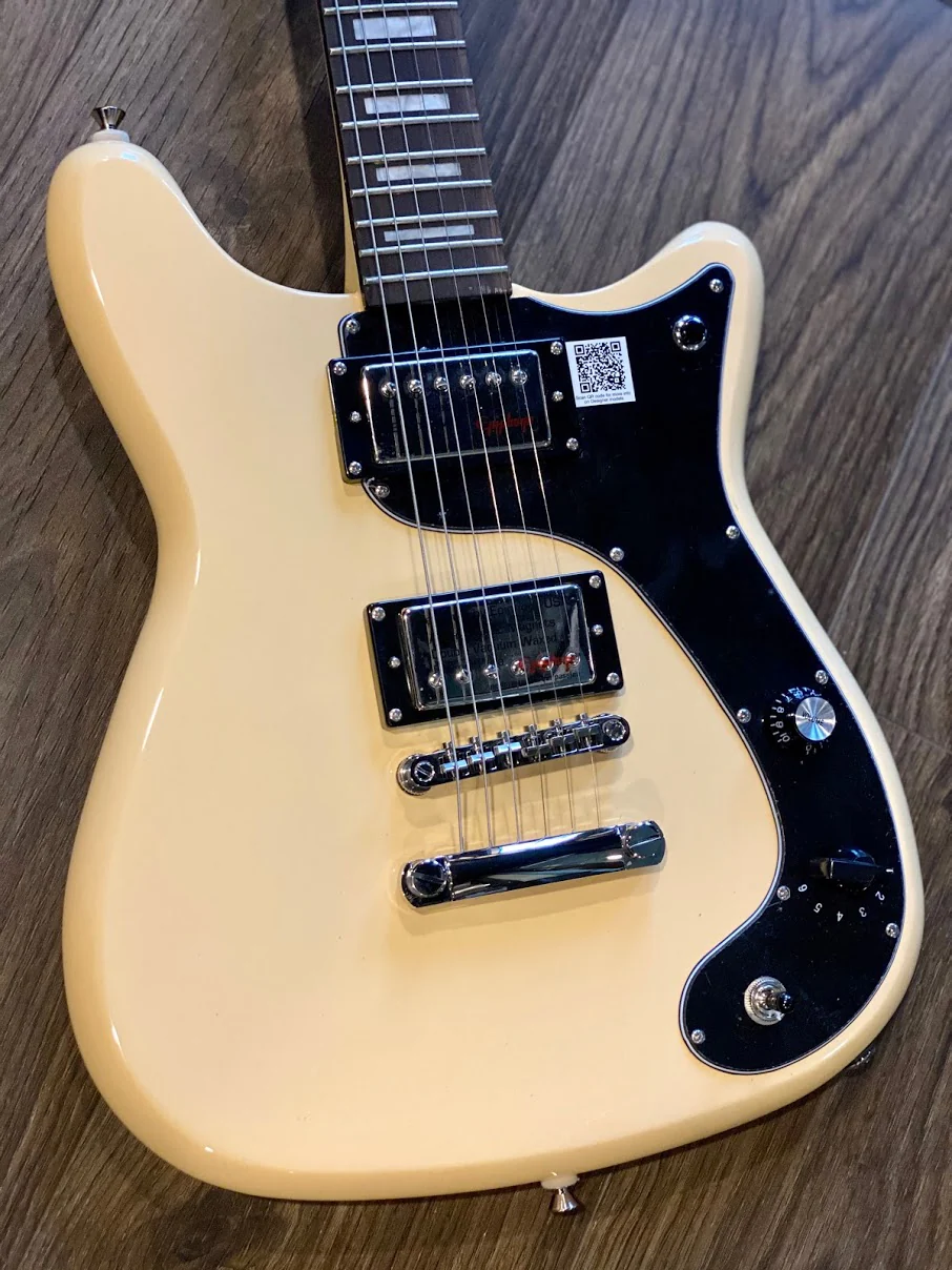 Epiphone Wilshire Phant-O-Matic in Antique Ivory - Image 2