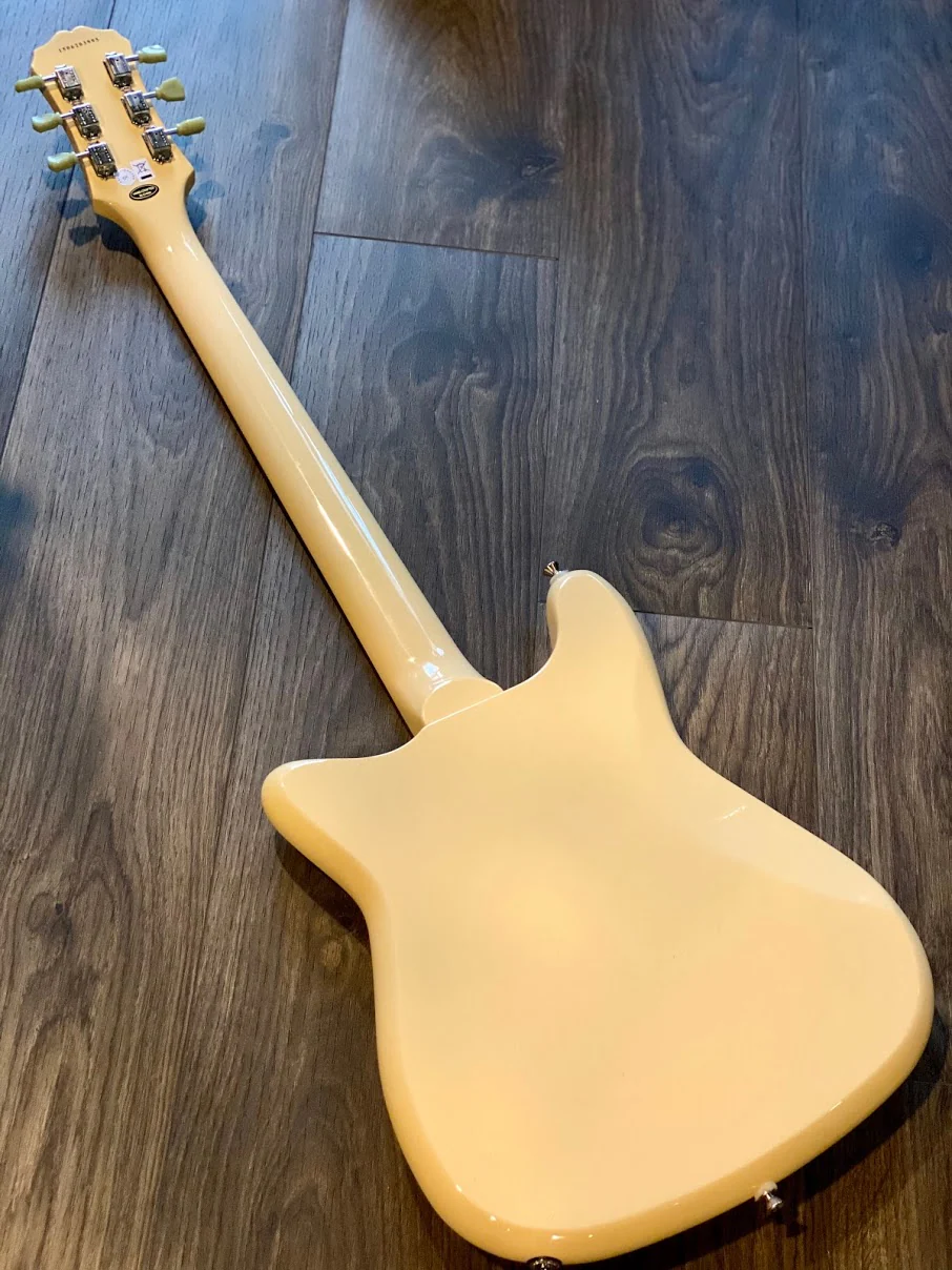 Epiphone Wilshire Phant-O-Matic in Antique Ivory - Image 3