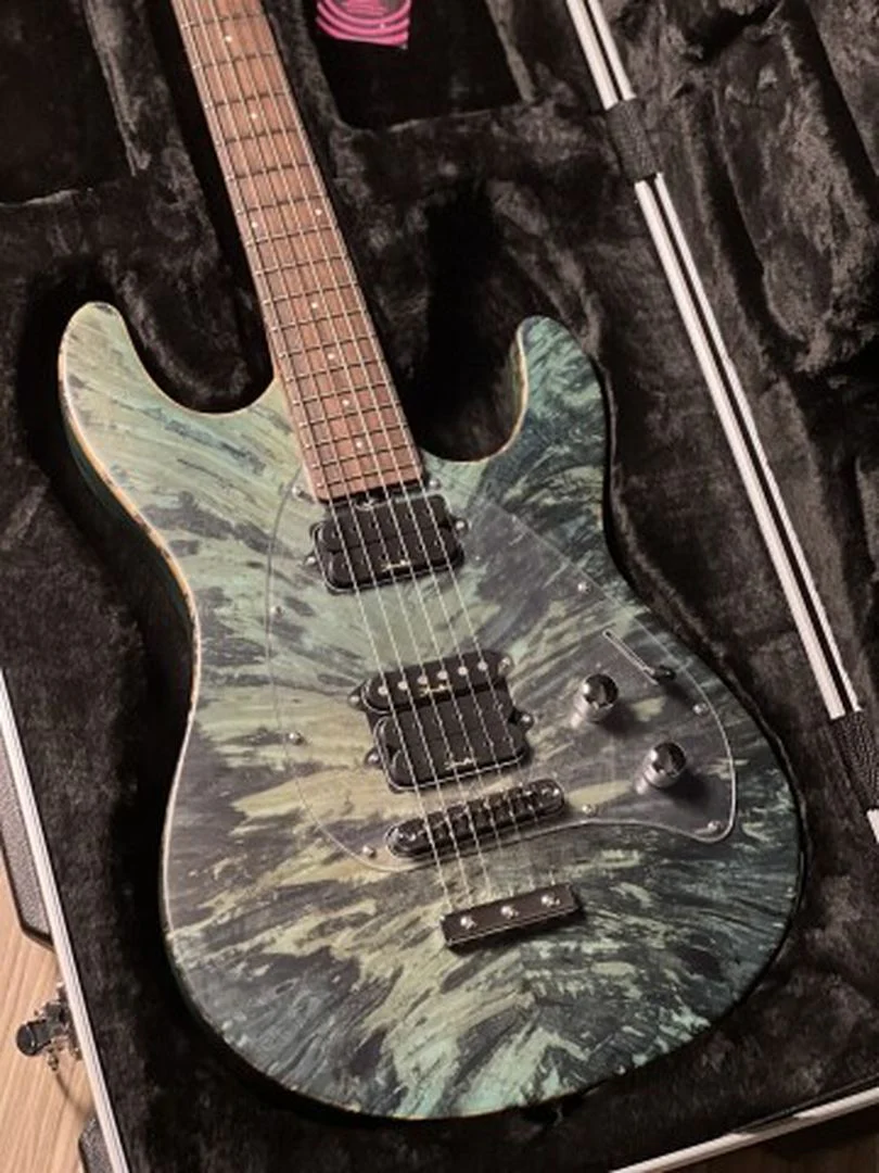 Ernie Ball Musicman BFR Steve Morse Y2D Jade Burl - Image 2