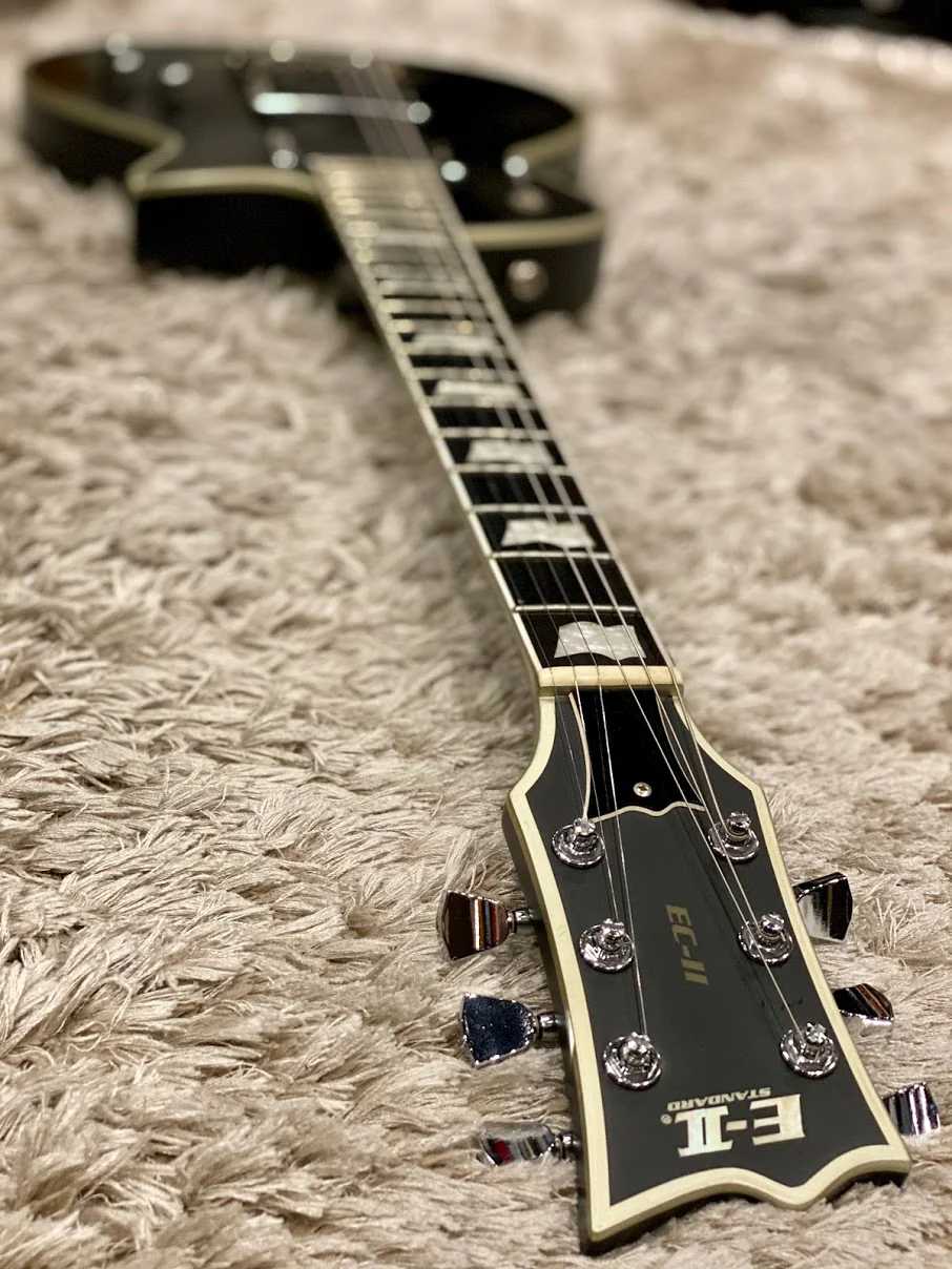 ESP E-II Eclipse in Black Satin - Image 3