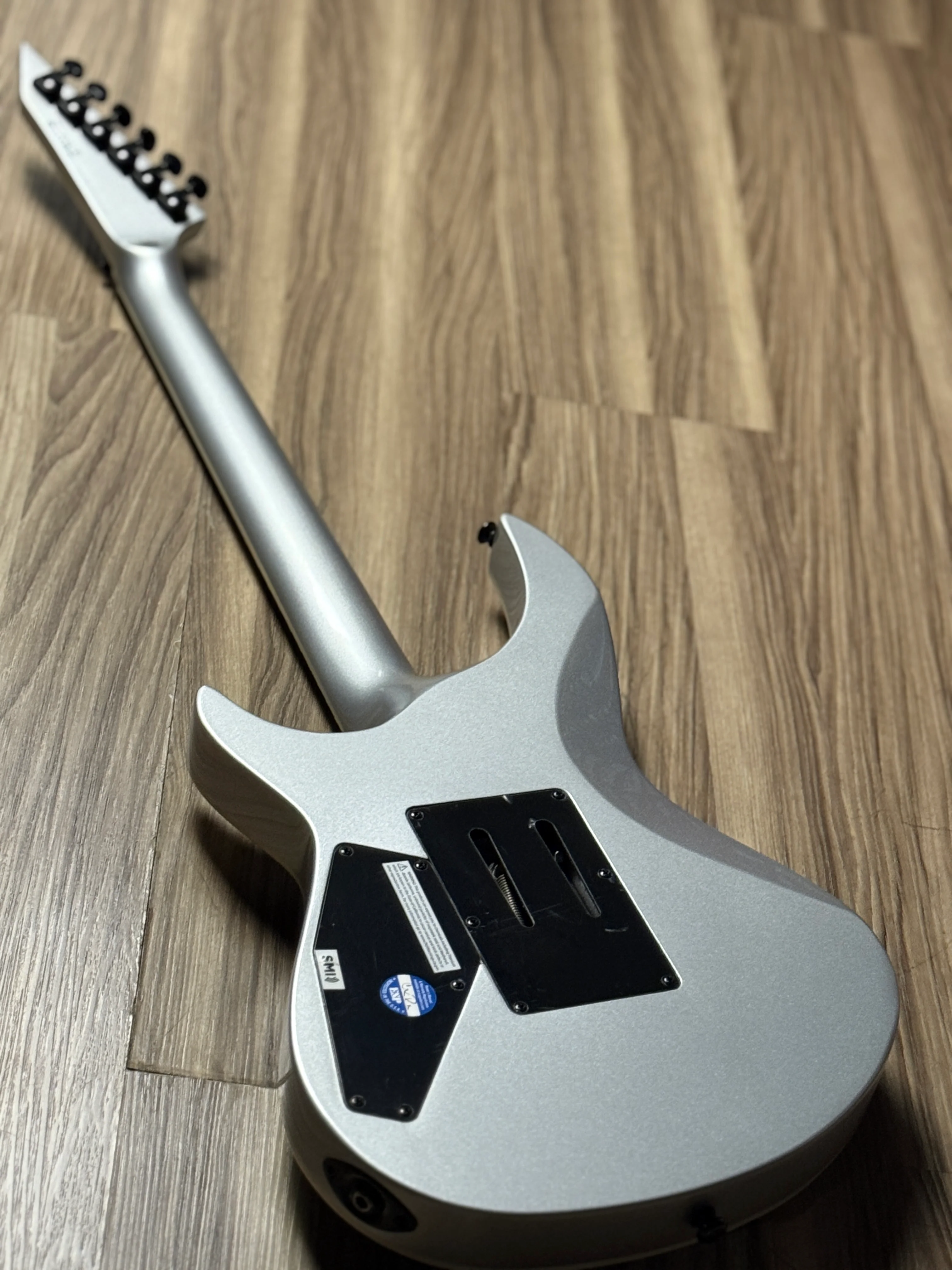 ESP LTD H3-1000FR LTD Deluxe In Metallic Silver - Image 5