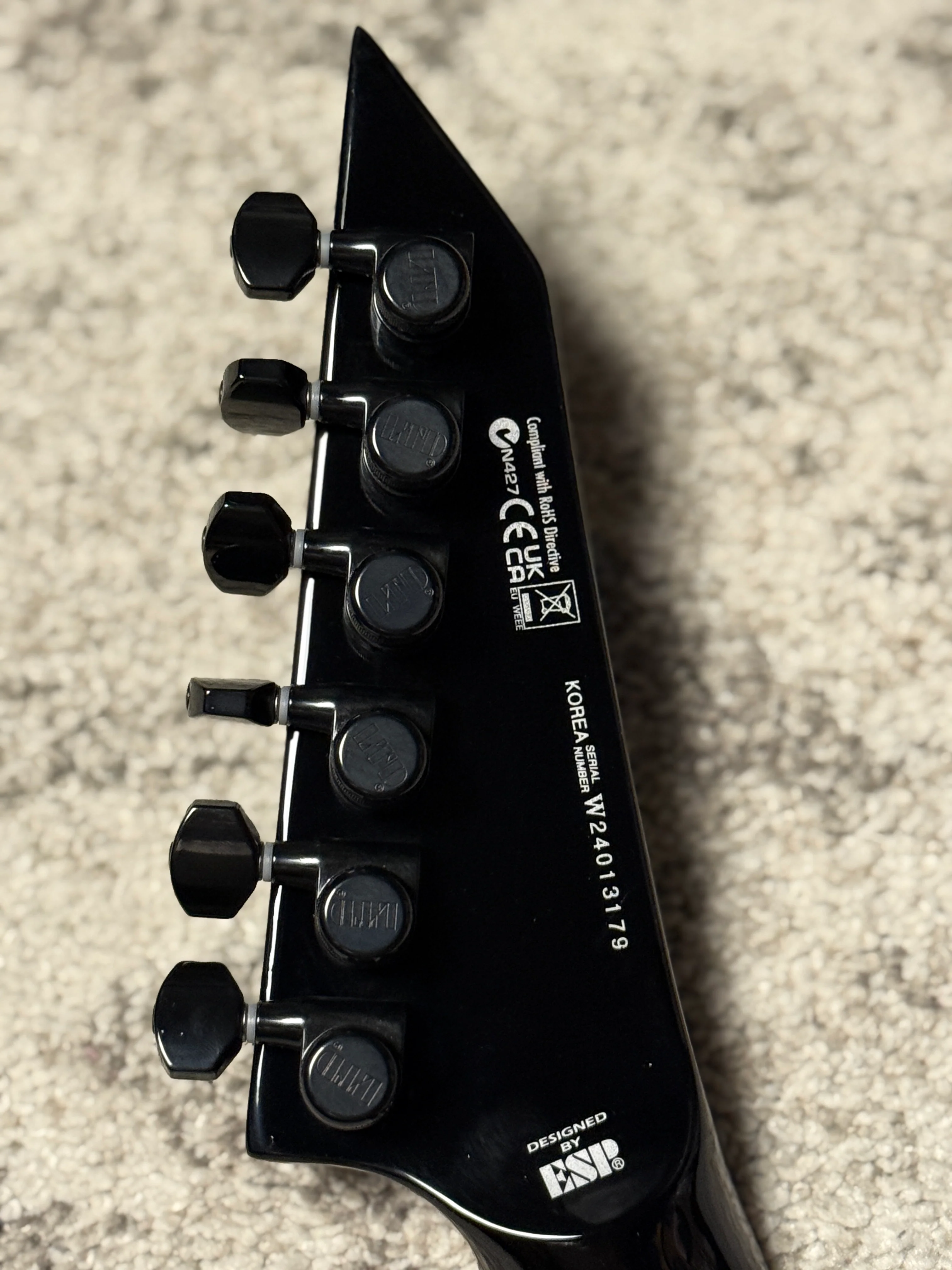 ESP LTD MH-1000NT MH1000 in Charcoal Burst - Image 8