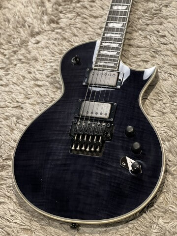 ESP LTD Deluxe EC-1000 FR in Seethru Black - Image 3