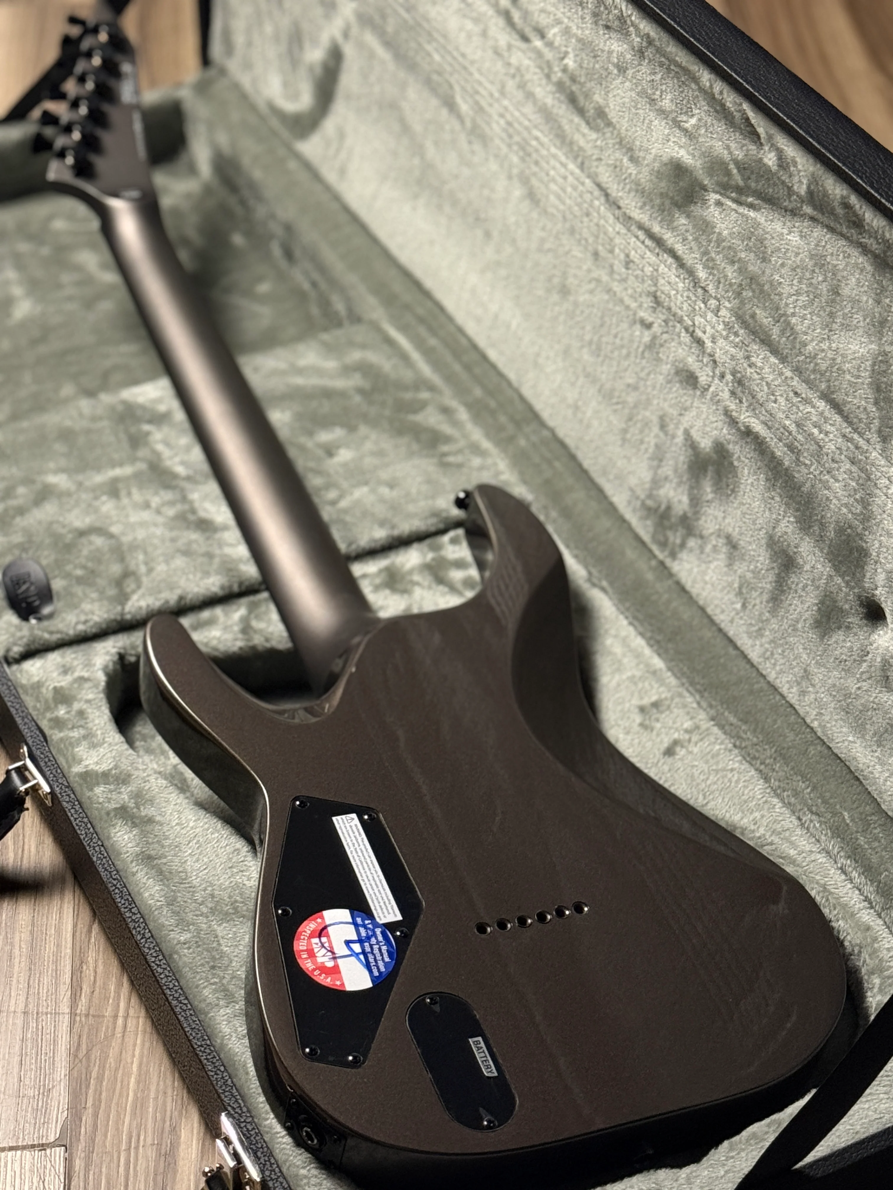ESP LTD Mick Thomson MT-1 Signature in Obsidian Metallic - Image 11