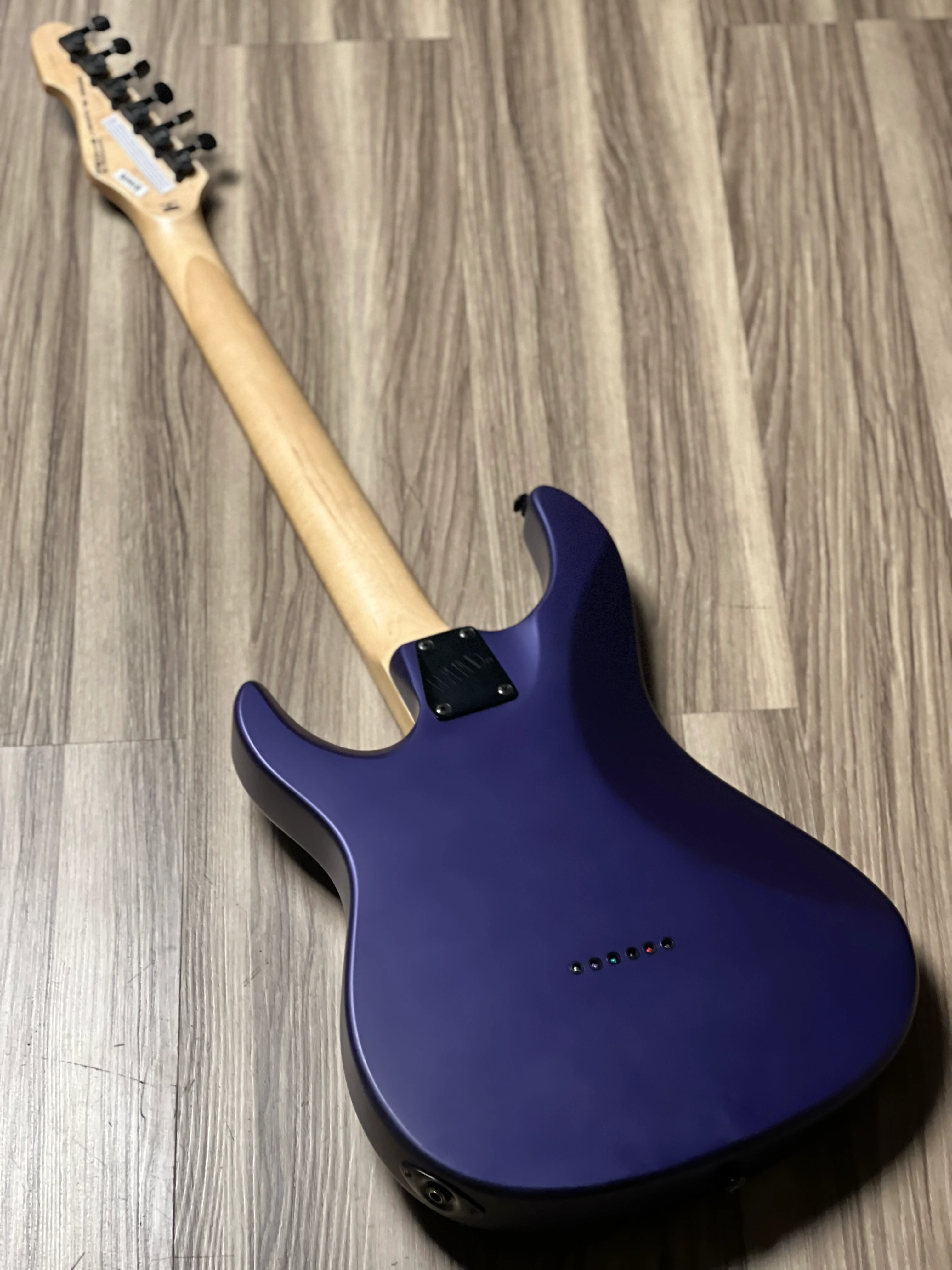 ESP LTD SN-200HT M In Dark Metallic Purple Satin - Image 5