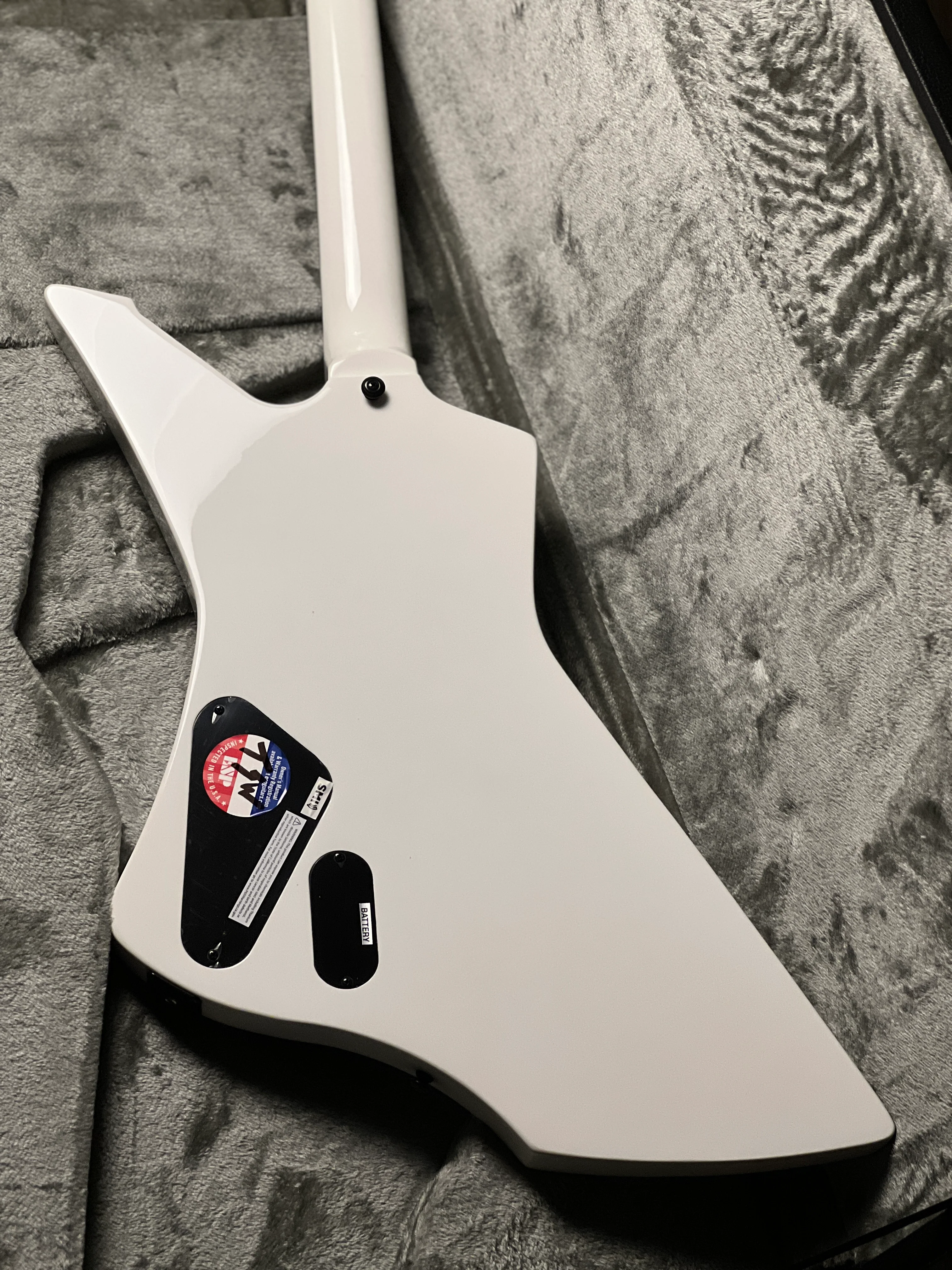 ESP LTD James Hetfield Signature Snakebyte in Snow White - Image 10