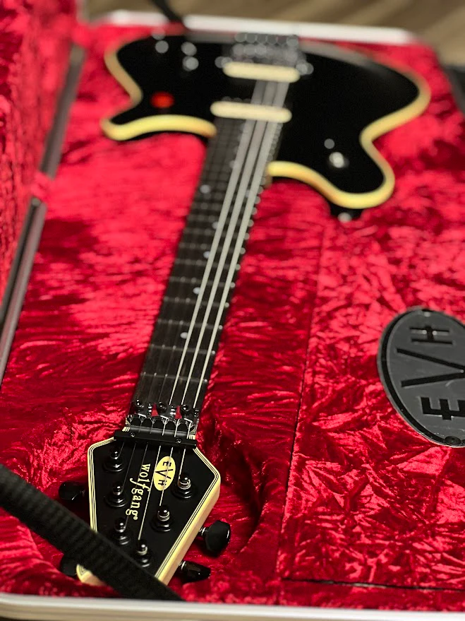 EVH Wolfgang MIJ Series Signature with Ebony FB in Stealth - Image 6