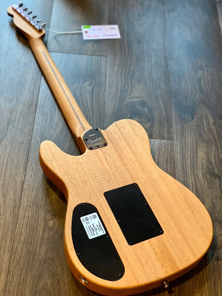 Fender Acoustasonic Telecaster in Natural - Image 3