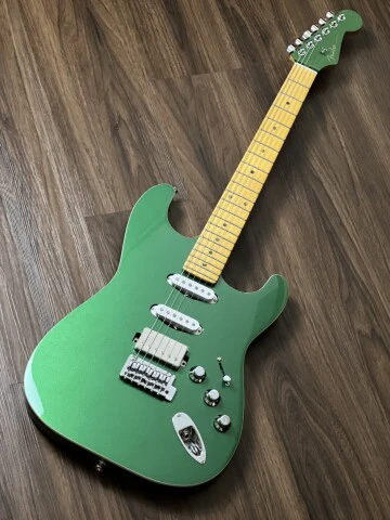 Fender Aerodyne Special Stratocaster HSS with Maple FB in Speed Green Metallic - Image 2