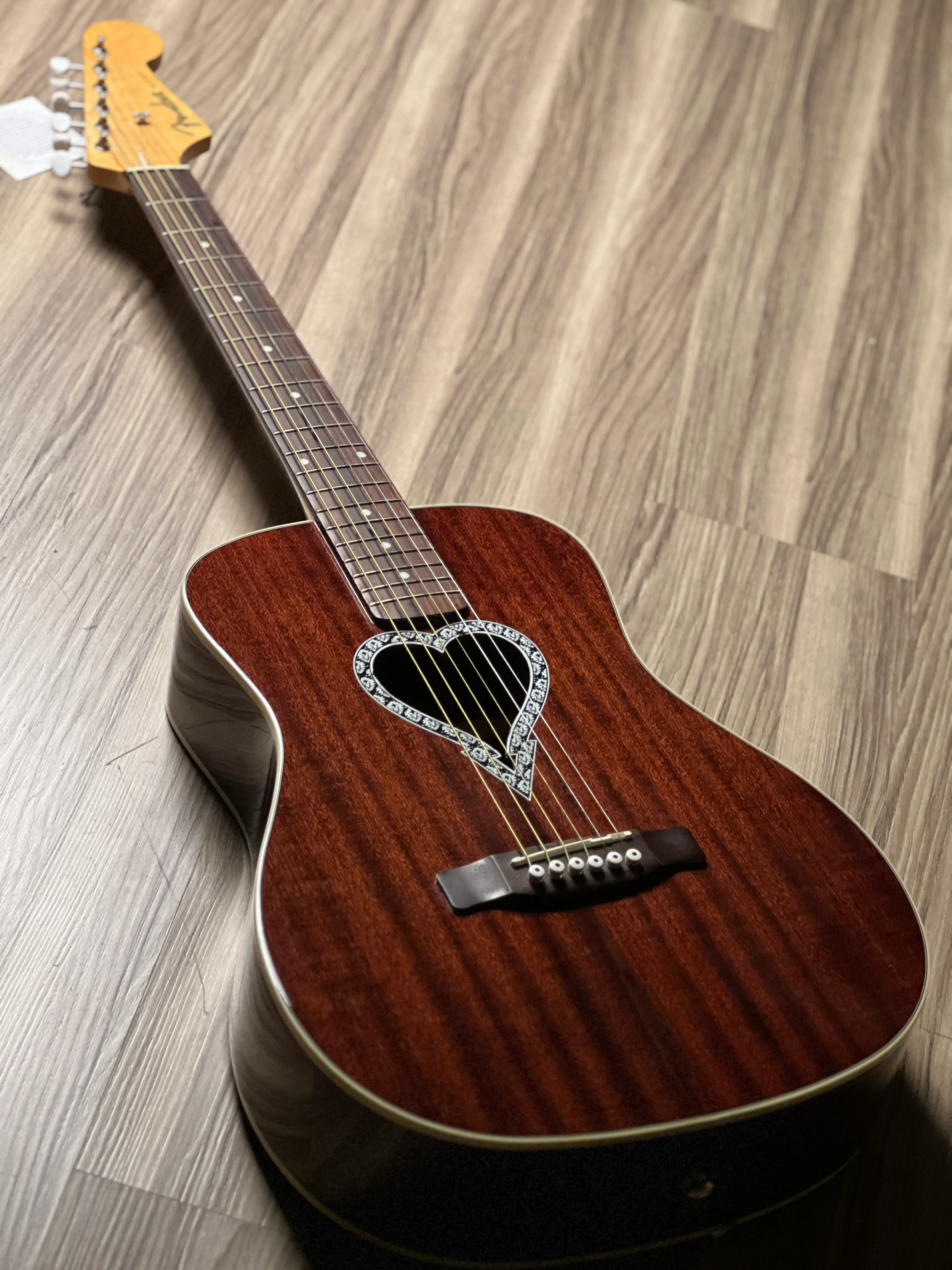Fender Alkaline Trio Malibu Mahogany in Natural - Image 5