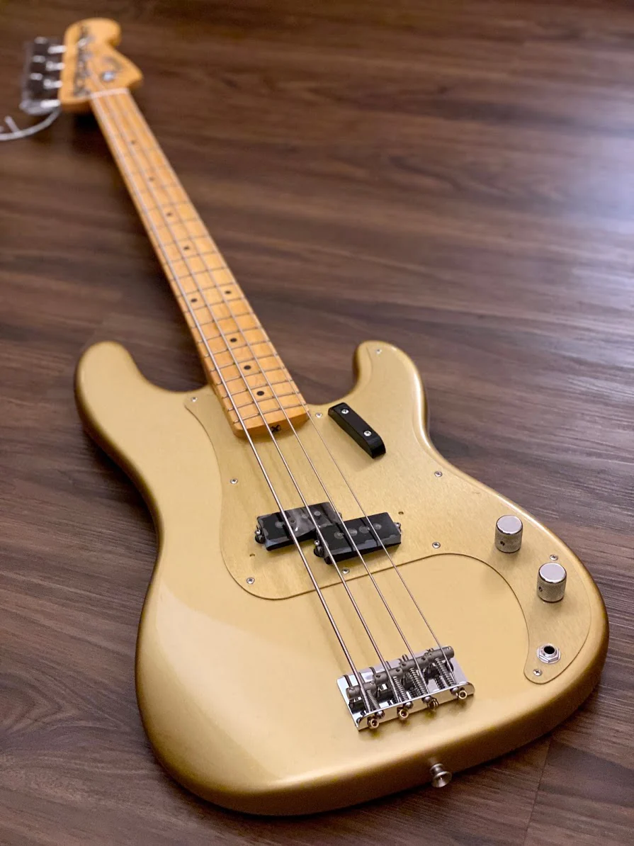Fender American Original 50s Precision Bass - Aztec Gold - Image 7